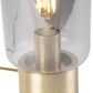 Bliss Cute Tafellamp Design Messing Met Smoke Glas