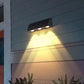 Rechthoekige down light LED outdoor wandlamp Koen zwart