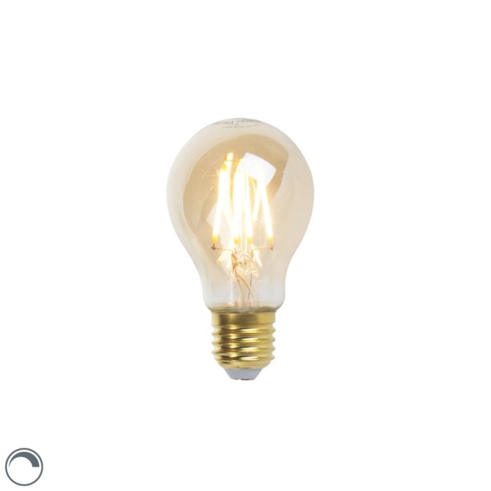 E27 dimmbare LED-Filamentlampe A60 Goldline 5W 380 lm 2200K