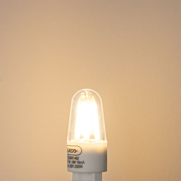 G9 LED-Filamentlampe 1,8W 170 lm 2300K