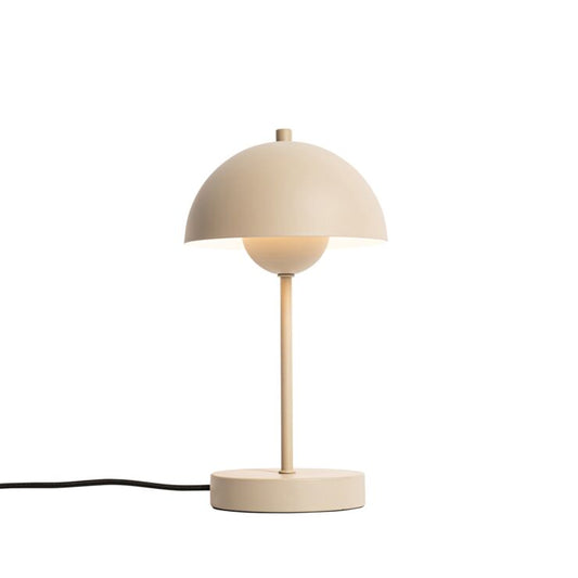 Retro Paddenstoel tafellamp beige - Maximilian
