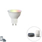 Intelligente GU10 RGBW LED-Lampe 5W mit 350 Lumen 2200-4000K 