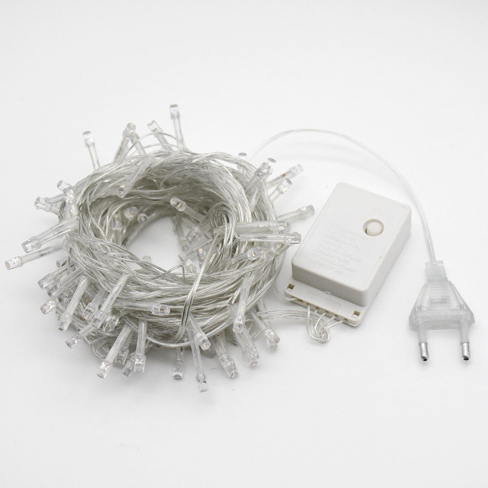 LED Lichtsnoer 30 m || Warm Wit  ||  Verlengbaar ||  Ideaal voor Binnen en Buiten || Perfect voor Kerstdecoratie || Kerstverlichting