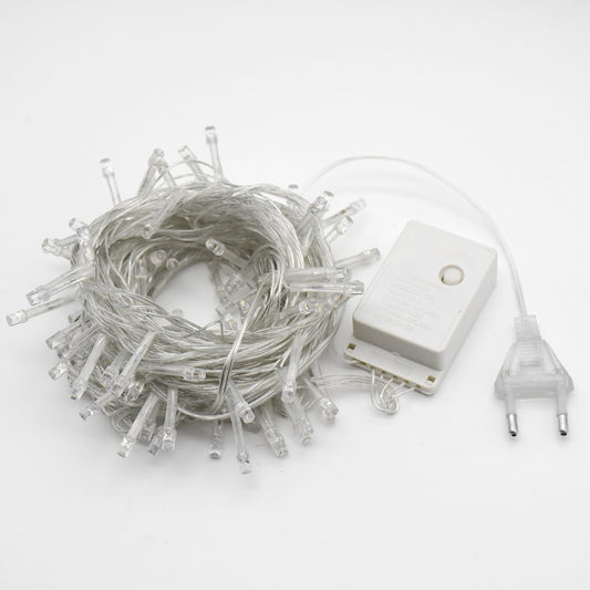 LED Lichtsnoer 30 m || Warm Wit  ||  Verlengbaar ||  Ideaal voor Binnen en Buiten || Perfect voor Kerstdecoratie || Kerstverlichting