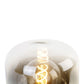 Bliss Tafellamp Zwart & Goud Glas